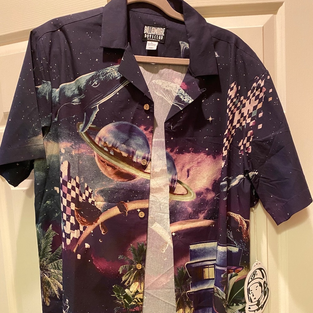 Billionaire boys club shirt. New - size Large